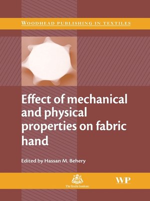 cover image of Effect of Mechanical and Physical Properties on Fabric Hand